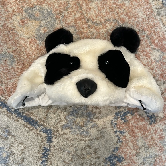 Set of 3 Super Cute Crazee Heads Helmet covers 🦄🐼🐆 - Picture 4 of 6